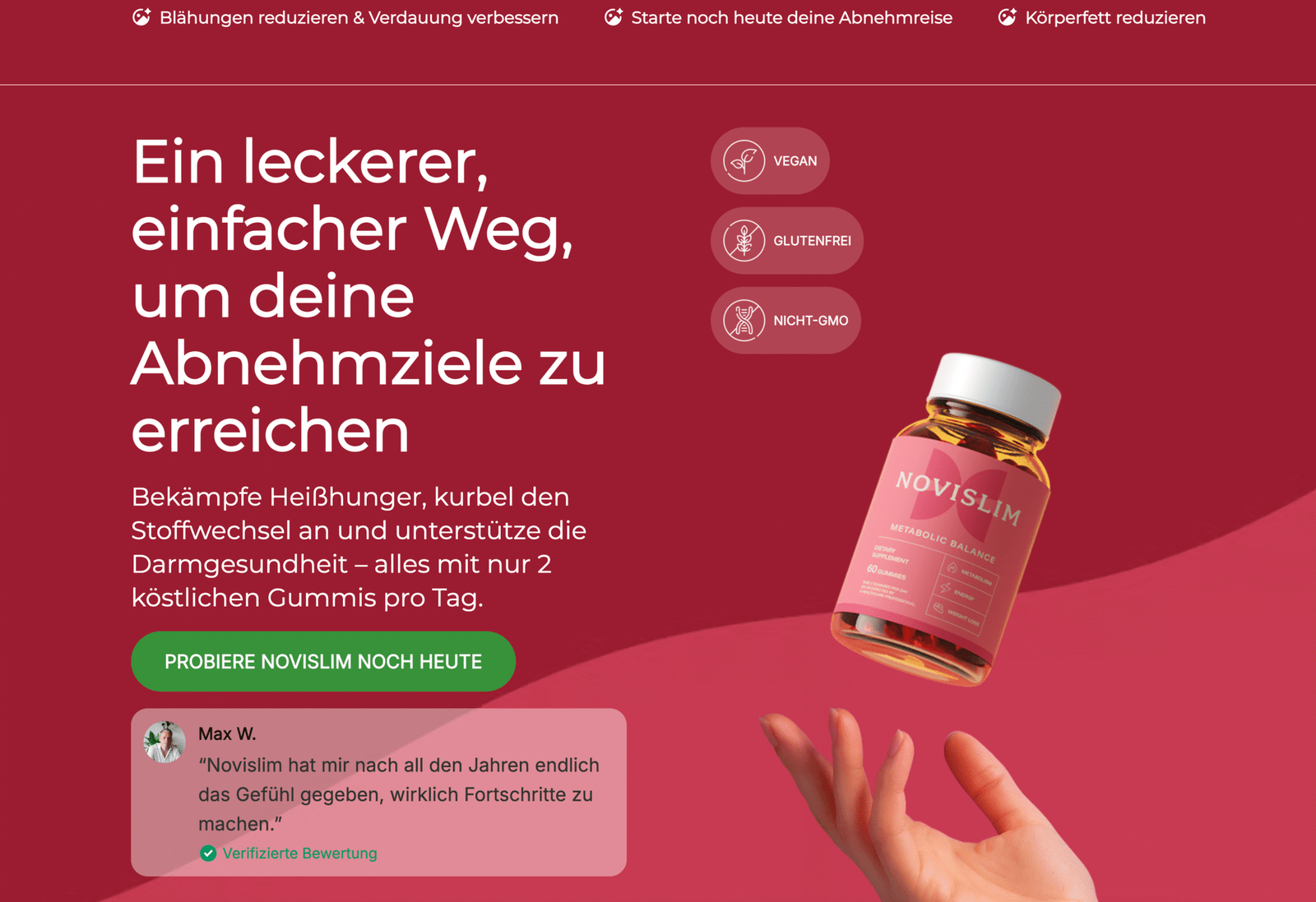 NOVISLIM DE, AT, CH 2026